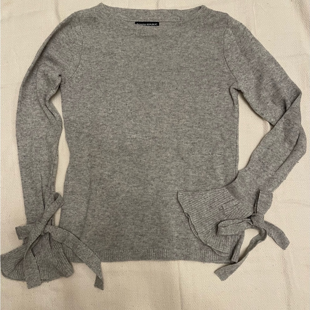 Banana Republic - sweater with bow detail